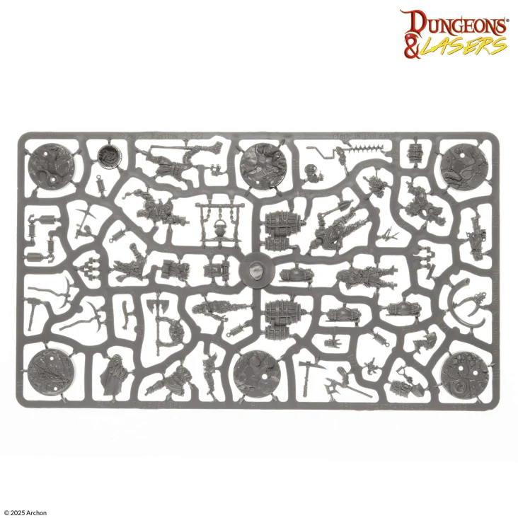 Dungeons & Lasers - Dwarven Miners (unbemalt)