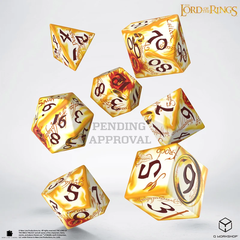 Herr der Ringe - Full Art Würfelset
