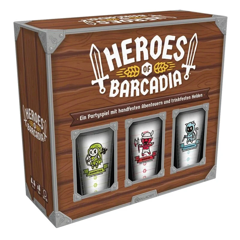 Heroes of Barcadia DE (Pen & Paper Trinkspiel)