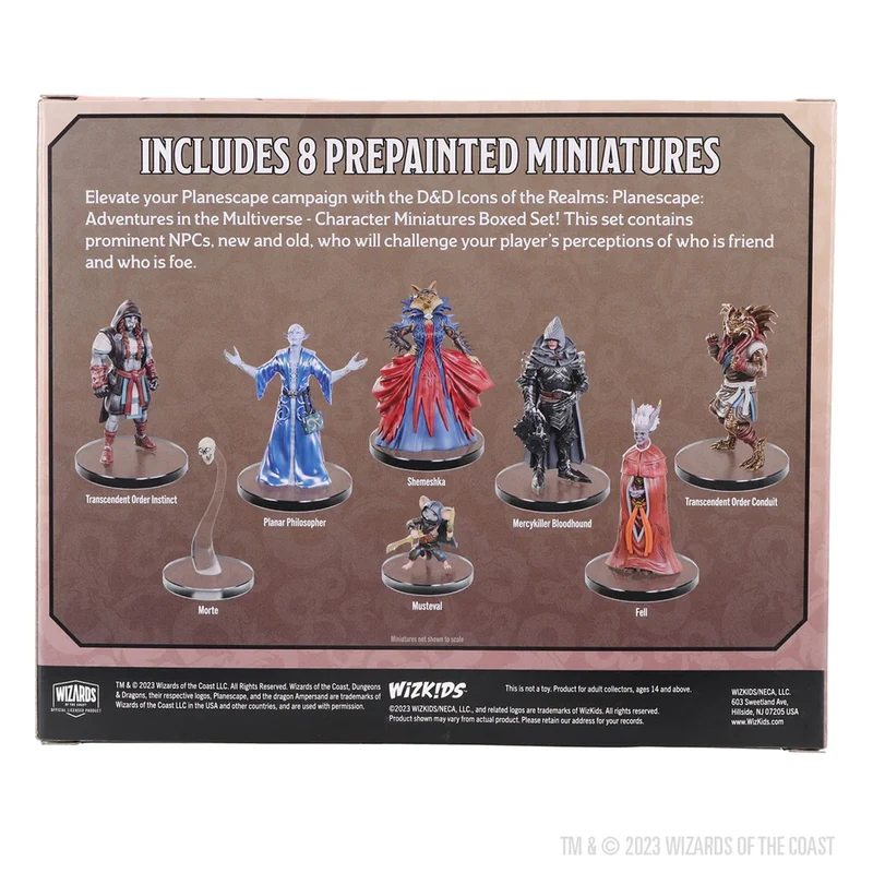 D&D Icons of the Realms - Planescape: Adventures in the Multiverse