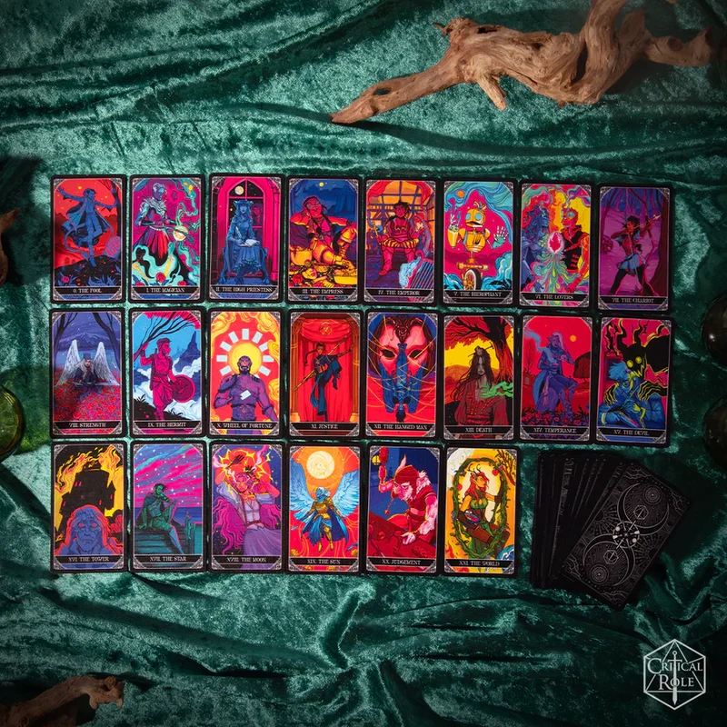 Critical Role 10-Year Anniversary Tarot Deck