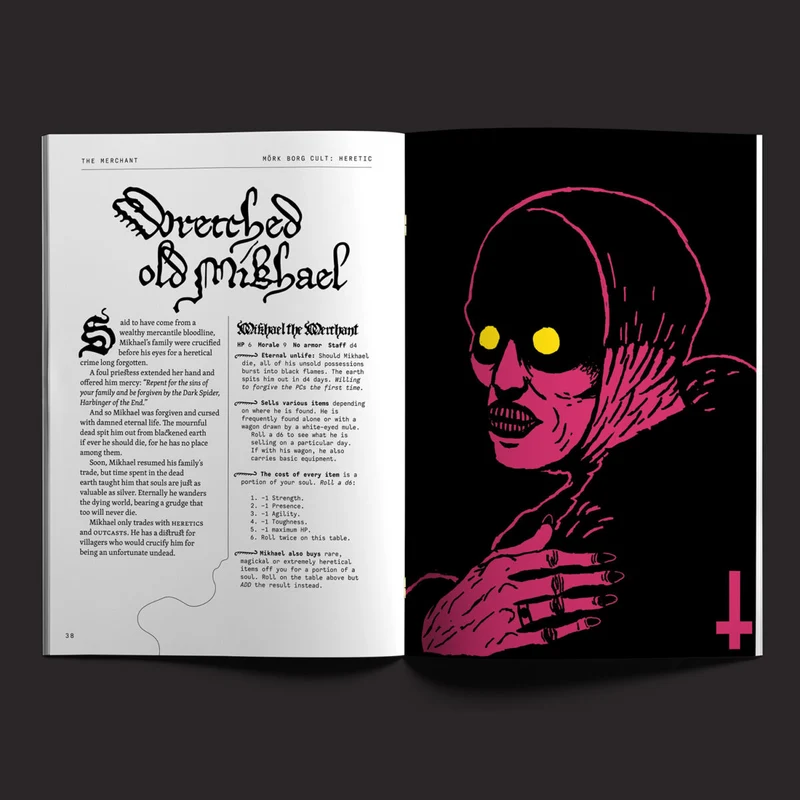 MÖRK BORG Cult Heretic