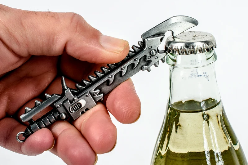 Warhammer 40k - Chaos Chainsword - Flaschenöffner