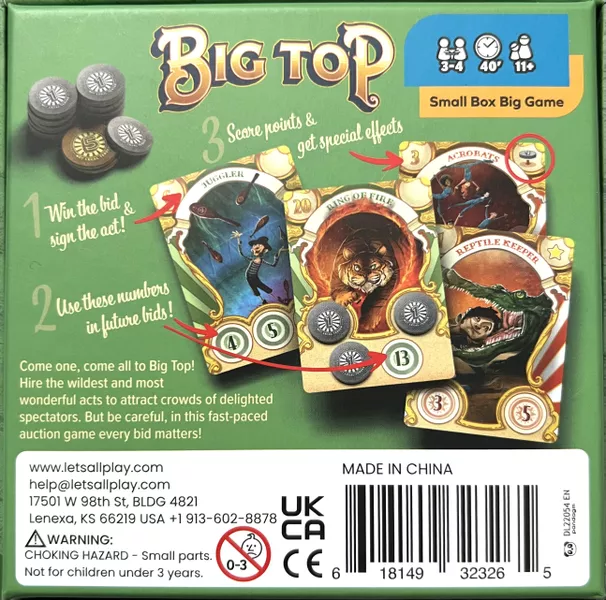 Big Top (englisch)