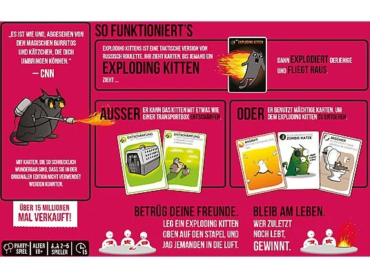 Exploding Kittens: NSFW-Edition