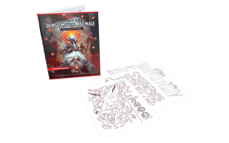 D&D Waterdeep: Dungeon of the Mad Mage - Map Pack- EN