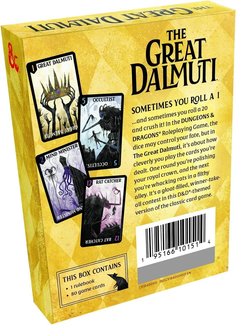 D&D - The Great Dalmuti - Kartenspiel