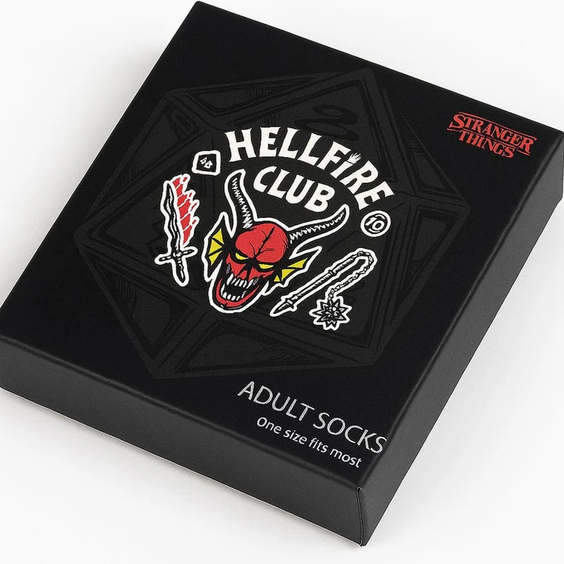 Stranger Things – Hellfire Club Socken-Set (3 Paar)