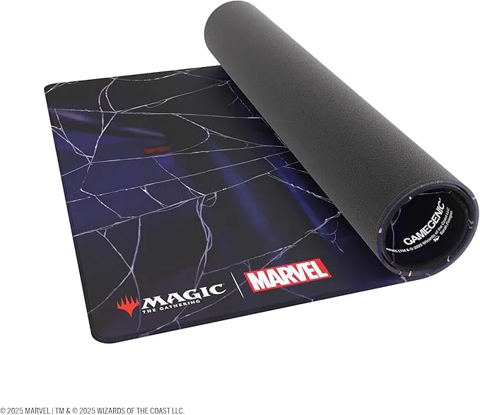 Magic The Gathering - Marvel's Spider-Man Shiny Playmat - Lands