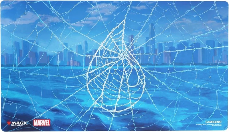 Magic The Gathering - Marvel's Spider-Man Shiny Playmat - Lands
