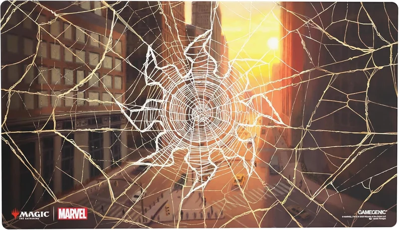 Magic The Gathering - Marvel's Spider-Man Shiny Playmat - Lands