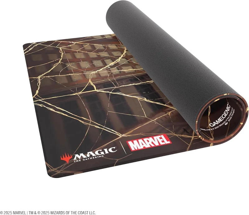 Magic The Gathering - Marvel's Spider-Man Shiny Playmat - Lands