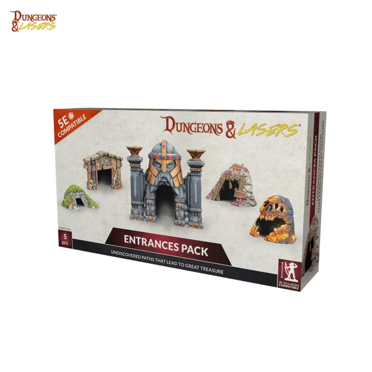 Dungeons & Lasers - Entrances Pack (Unbemalt)