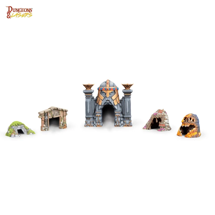 Dungeons & Lasers - Entrances Pack (Unbemalt)