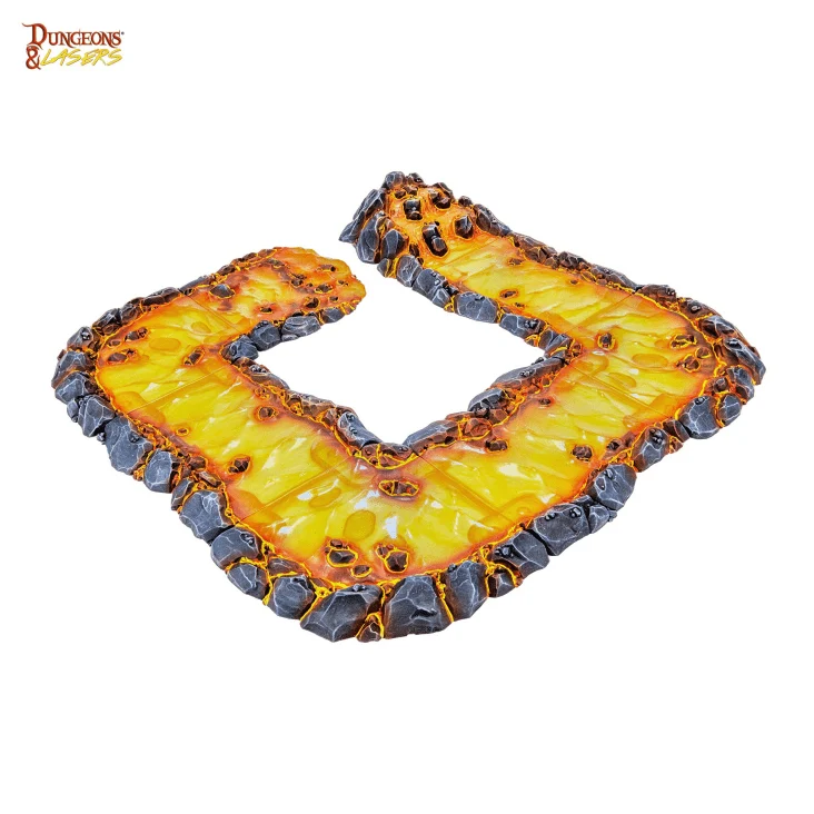 Dungeons & Lasers - Modular Lava (Unbemalt)
