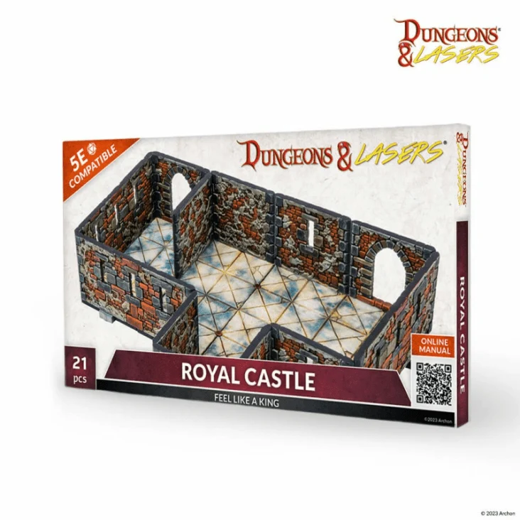 Dungeons & Lasers - Royal Castle (Unbemalt)