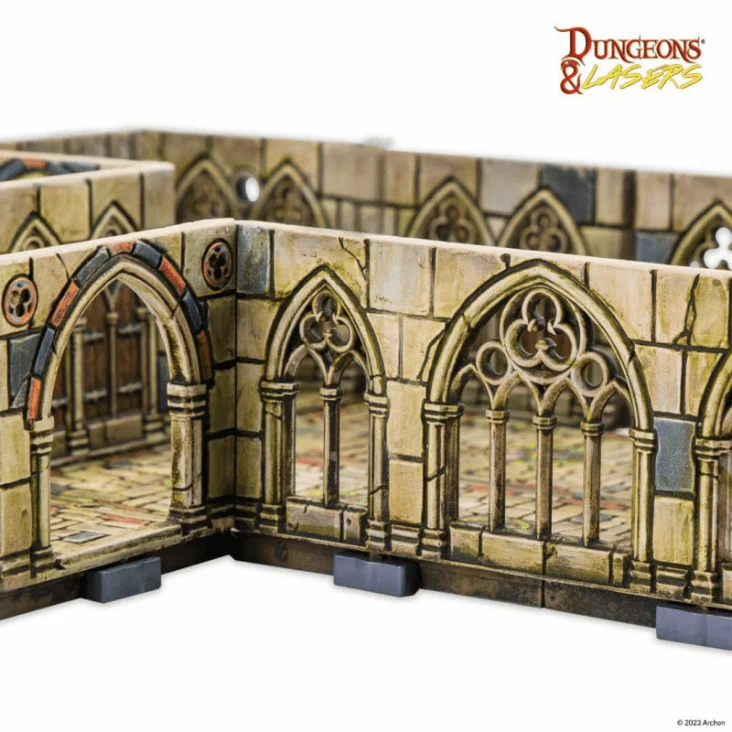 Dungeons & Lasers - Cursed Cathedral (Unbemalt)