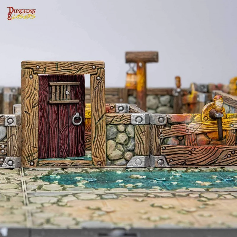 Dungeons & Lasers - Dwarven Mine (Unbemalt)