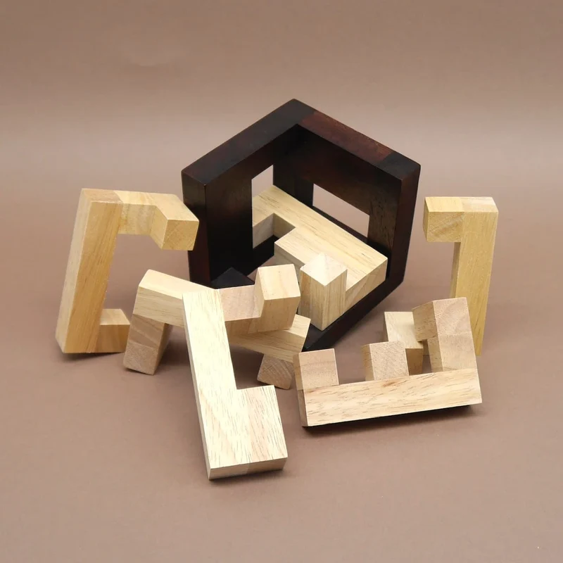 OPEN CROCHET CUBE - verflixtes Puzzle