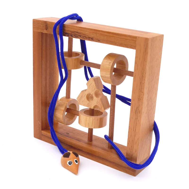 Seilpuzzle-Set mit verschiedenen Puzzlen