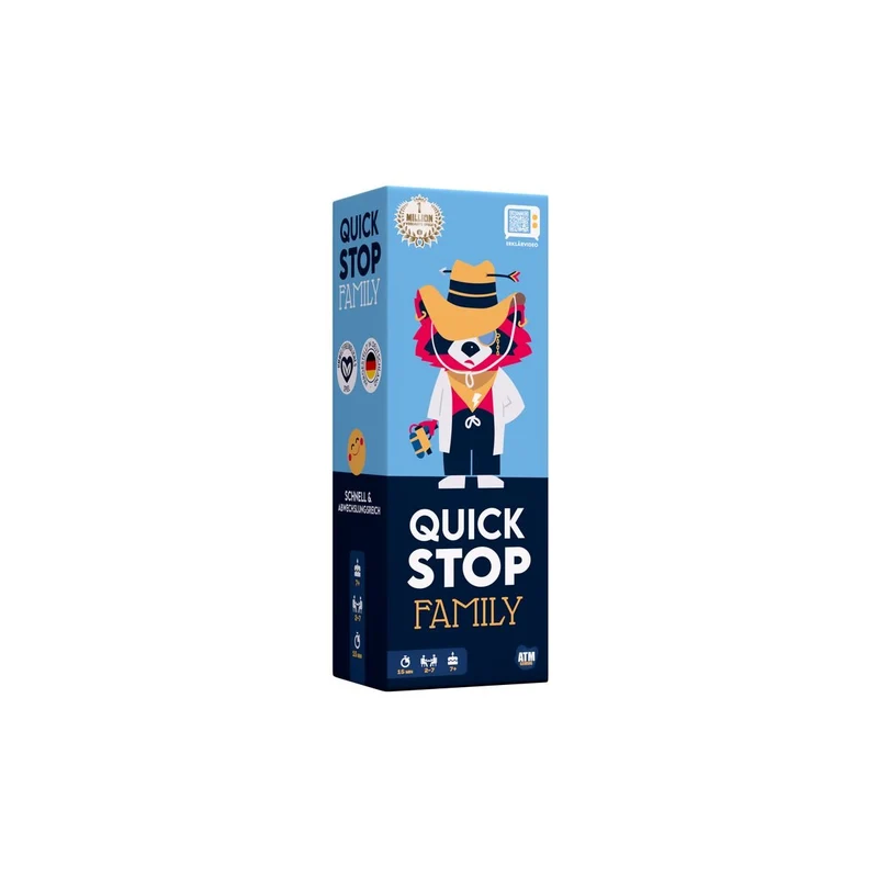 QuickStop Familien-Edition – Kartenspiel