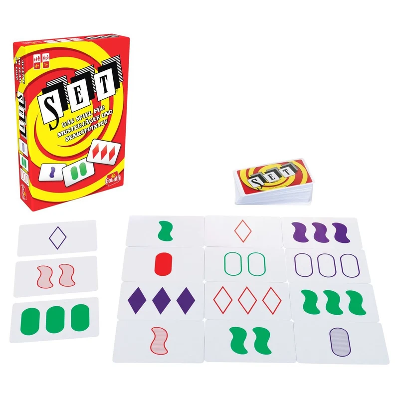 SET Kartenspiel – Schnelligkeit und Konzentration