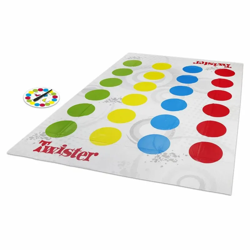 Twister Spiel – Partyspiel für Kinder & Familien – Hasbro