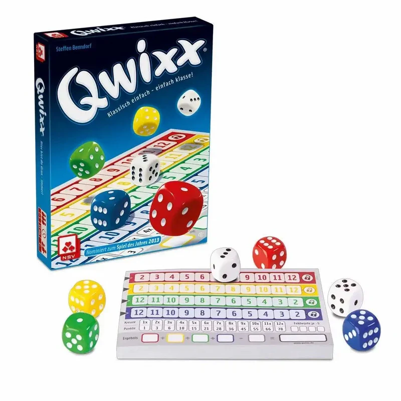 Qwixx – Würfelspiel ab 8 Jahren – NSV