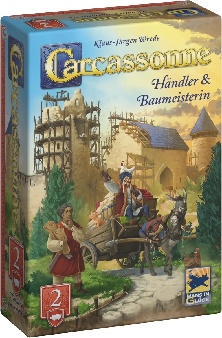 Carcassonne Erweiterungen, verschiedene, neue Auflage 2025