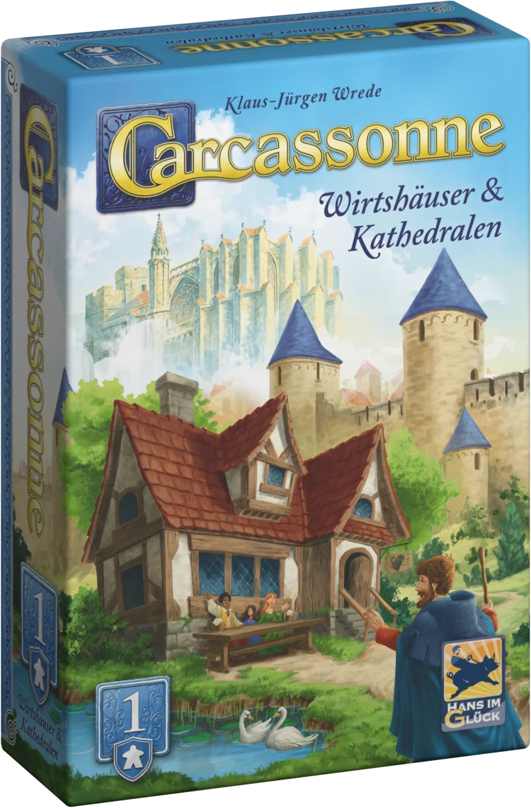 Carcassonne Erweiterungen, verschiedene, neue Auflage 2025