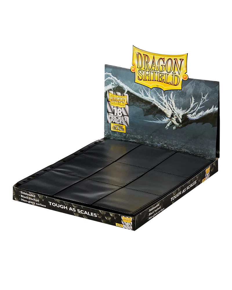 18-Pocket Page - Non-Glare Binder Pages (50 Stück)
