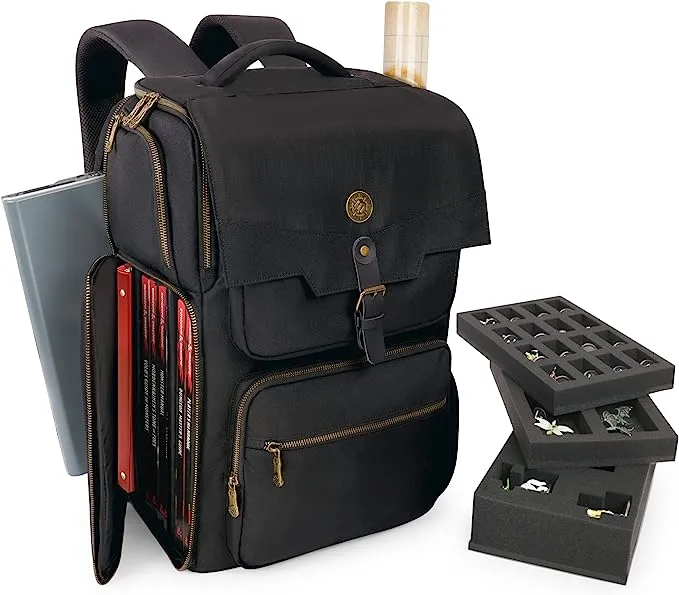 XXL Tabletop RPG Backpack Black