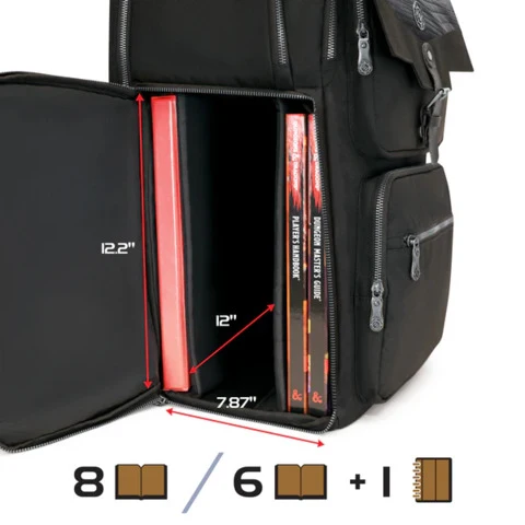 XXL Tabletop RPG Backpack Black