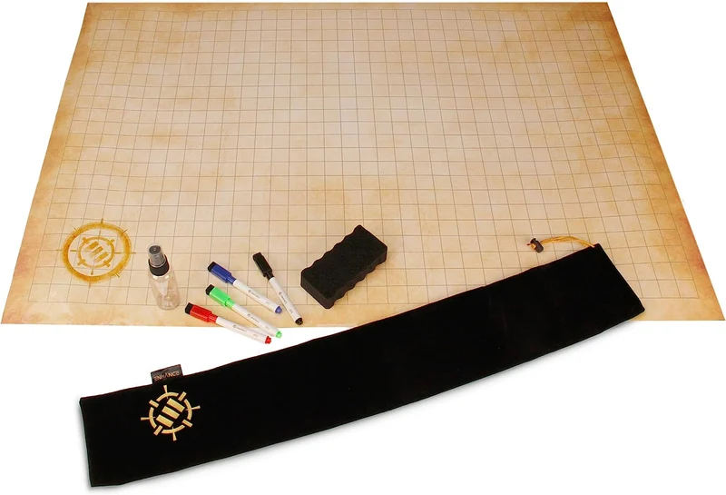 RPG Spielmatten-Set (inkl. Folienstifte und Hülle)