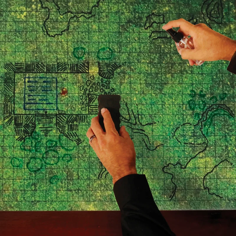RPG Spielmatten-Set (inkl. Folienstifte und Hülle)