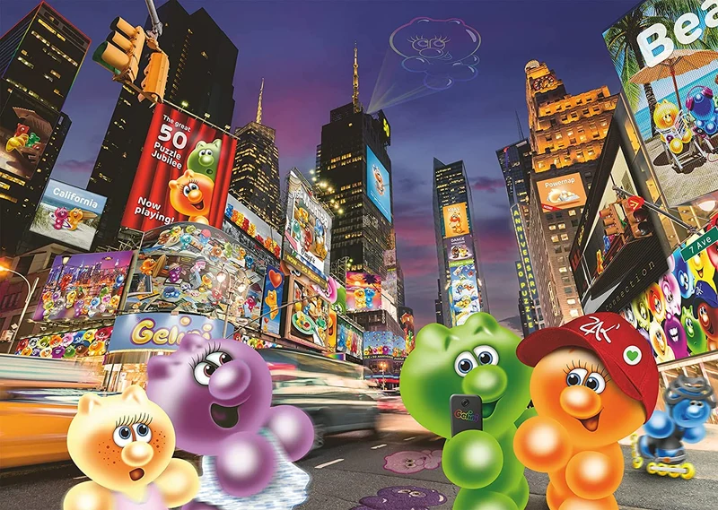 Puzzle 1000 Teile - Gelini am Time Square