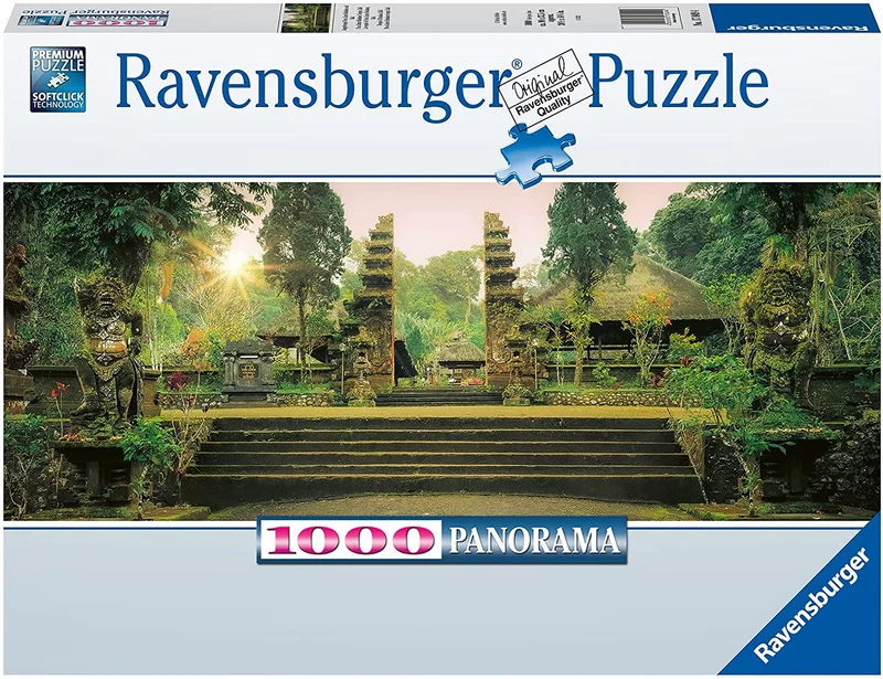 Puzzle Panorama 1000 Teile - Jungeltempel Pura Luhur