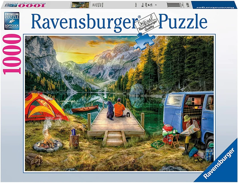 Puzzle 1000 Teile - Campingurlaub