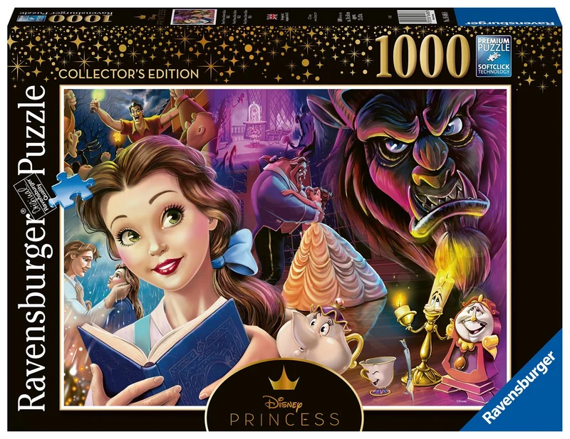 Puzzle 1000 Teile - Belle "Mood" Die schöne und das Biest