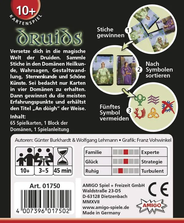 Druids Kartenspiel – Stichspiel