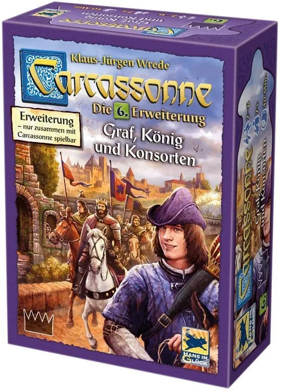 Carcassonne – Graf, König und Konsorten Erweiterung