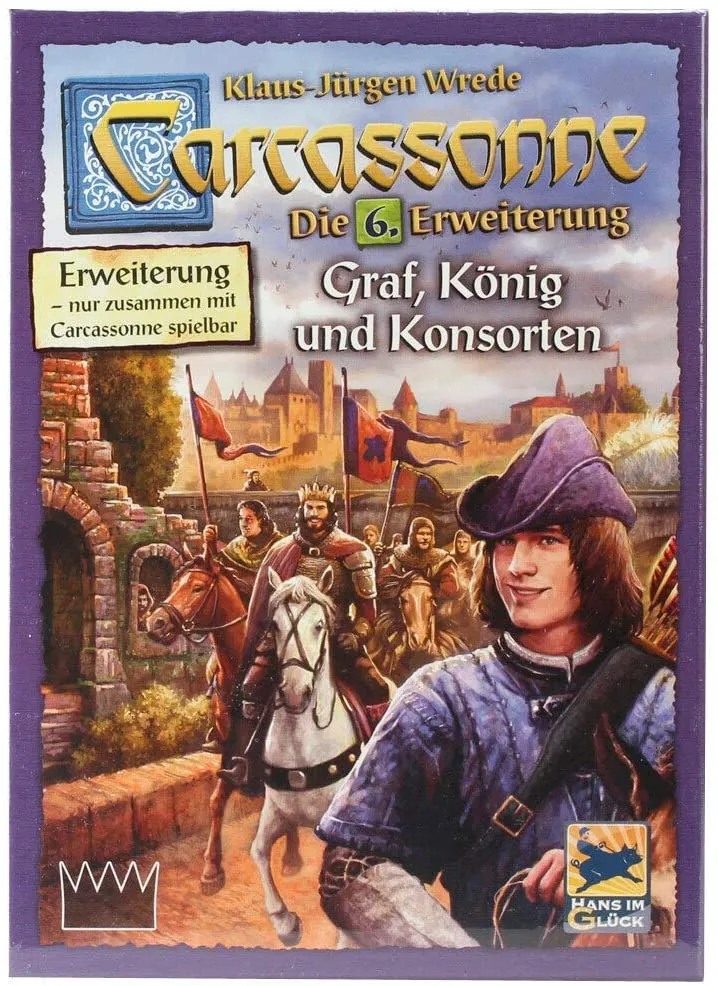 Carcassonne – Graf, König und Konsorten Erweiterung