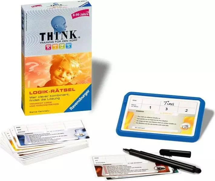 THINK® Kids Logik-Rätsel – Ravensburger Logikspiel für 1 Spieler