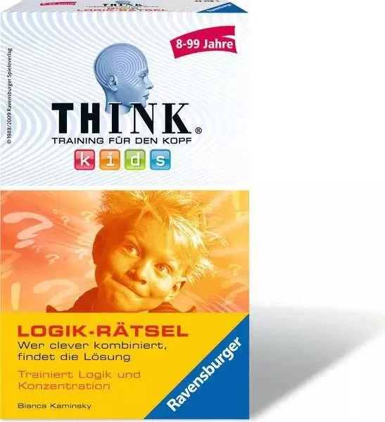 THINK® Kids Logik-Rätsel – Ravensburger Logikspiel für 1 Spieler