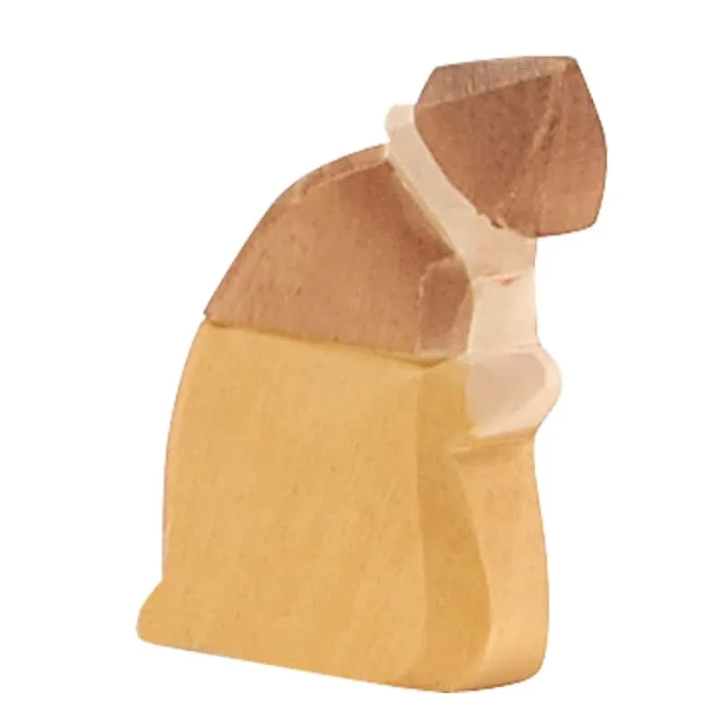 Ostheimer Holzfigur - Hirte kniend