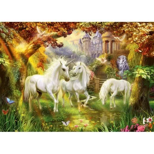 Einhörner im Herbst – Ravensburger Puzzle mit 1000 Teilen