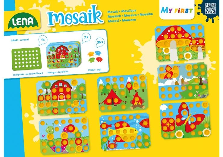 My First Mosaik Natur Steckspiel ab 2 Jahren – Lena