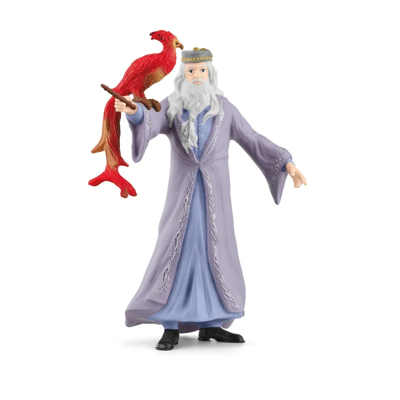 Spielfigur Dumbledore mit Phönix Fawkes – Schleich Harry Potter