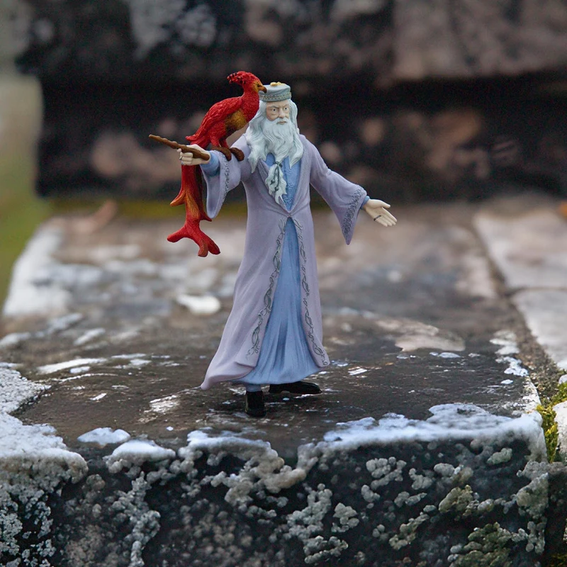 Spielfigur Dumbledore mit Phönix Fawkes – Schleich Harry Potter