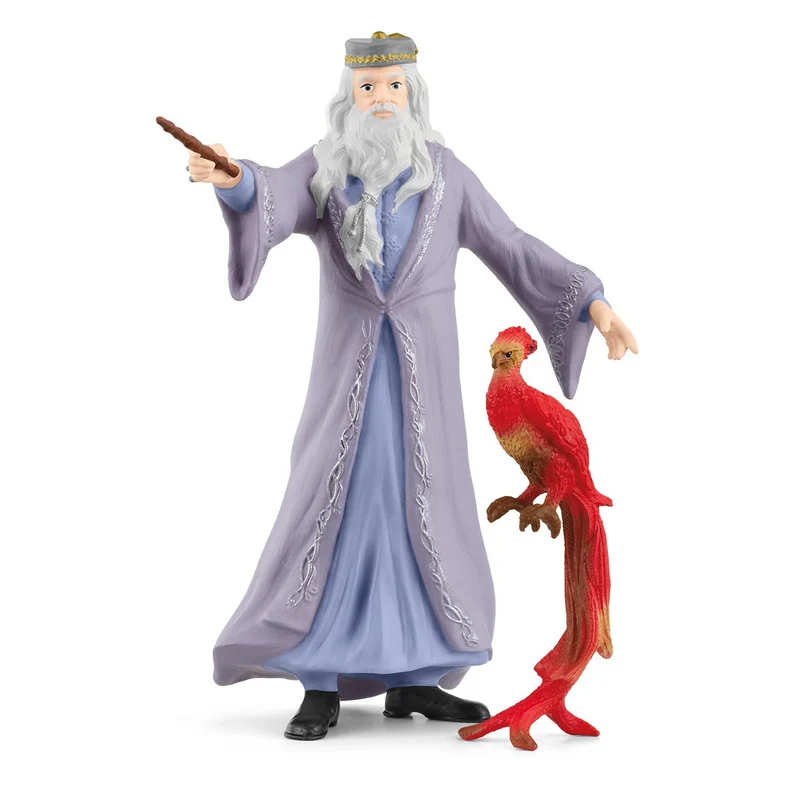 Spielfigur Dumbledore mit Phönix Fawkes – Schleich Harry Potter